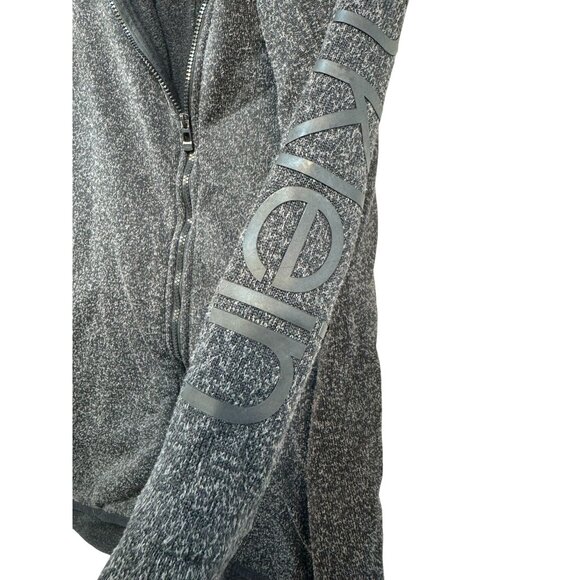 Calvin Klein Performance Womens Long Hooded Jacket Size Small Gray - Picture 4 of 12
